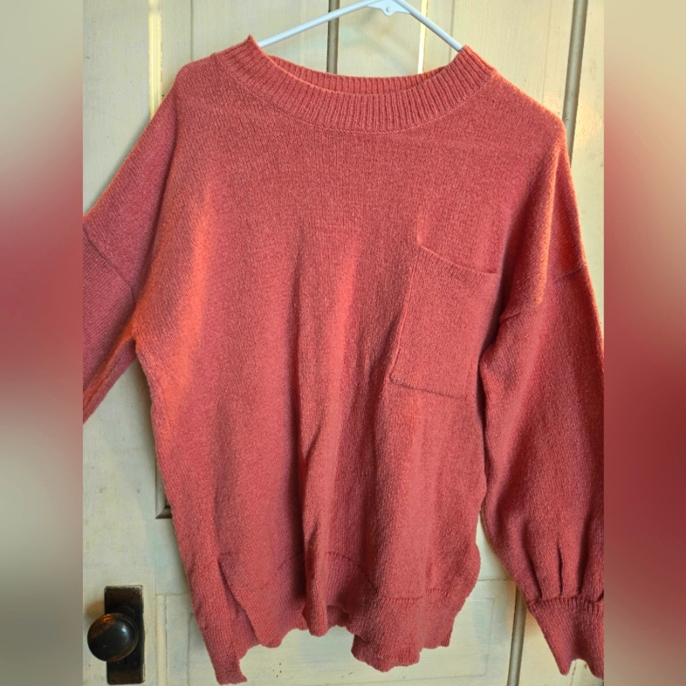 Coral/Salmon Sweater